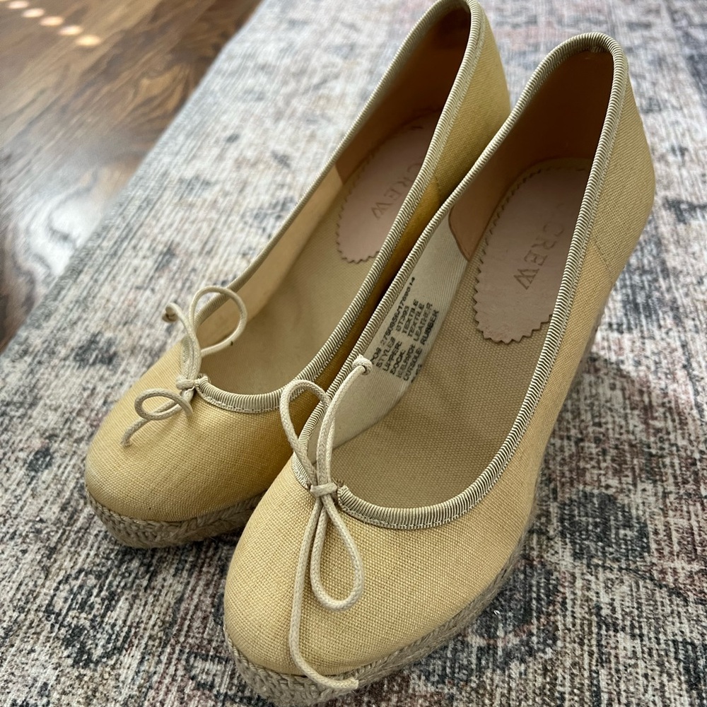 J Crew Espadrille Wedge